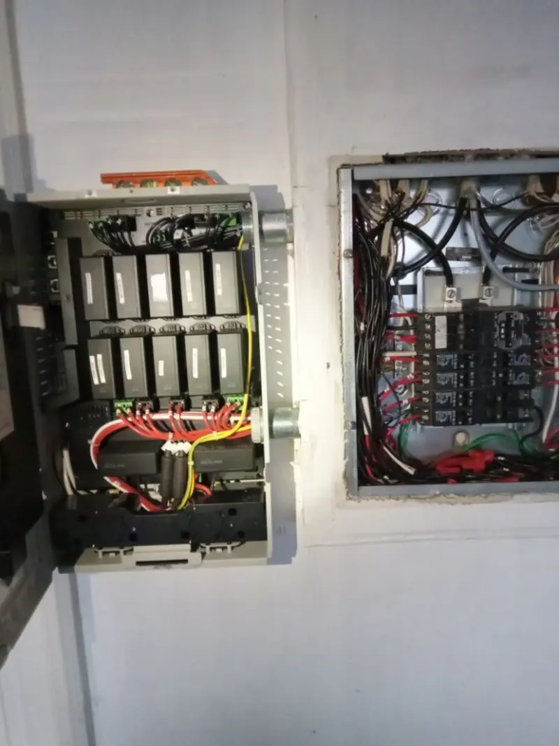 Electrical panel upgrade completed for Ring Doorbell Installation in Riga
